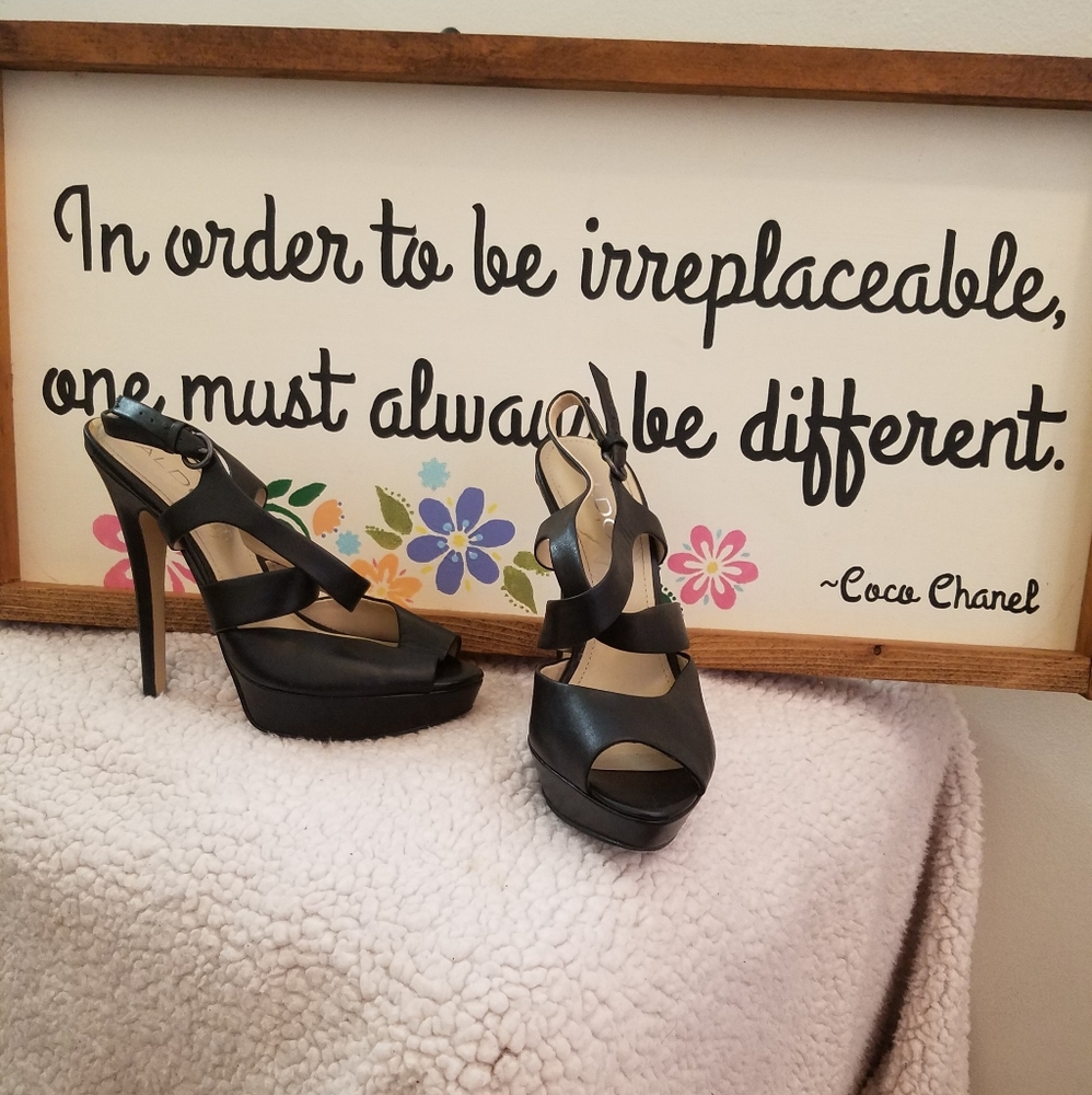 Strappy heels